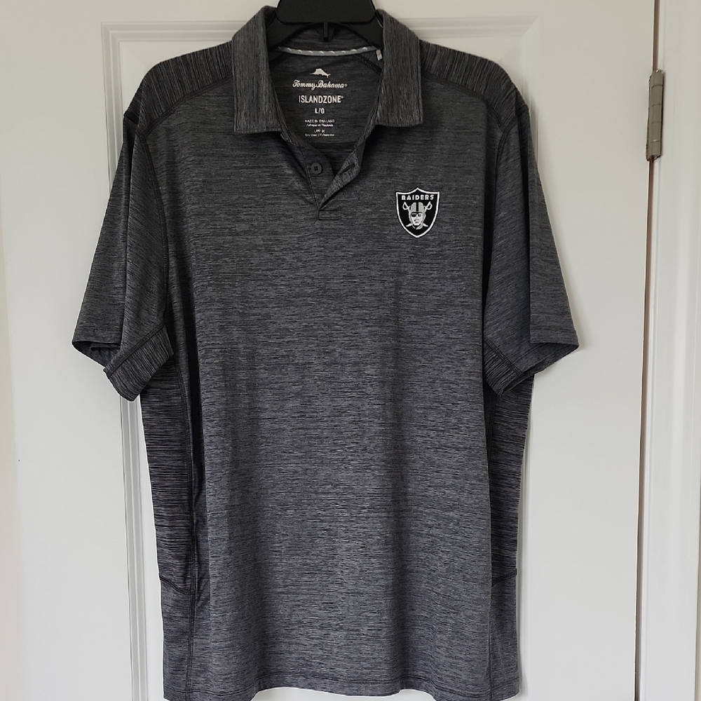 Tommy Bahama Gray Polo Shirt